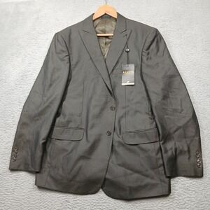 Assets Andrew‎ Fezza Blazer Men's 44R Gray Two Button Sport Coat Jacket NWT